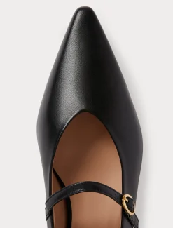 Ballerinas aus Leder