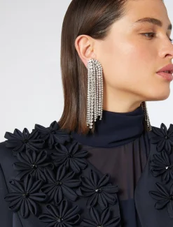 Bestickte Jacke aus Duchesse