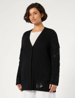 Bestickter Cardigan aus Baumwolle