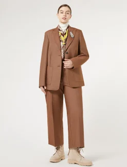 Blazer aus Baumwolle