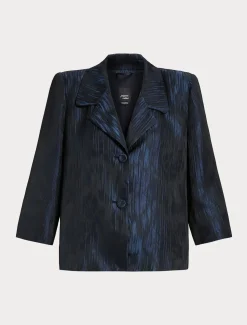 Blazer aus Jacquardgewebe