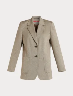 Blazer aus Jacquard-Gewebe
