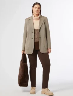 Blazer aus Jacquard-Gewebe