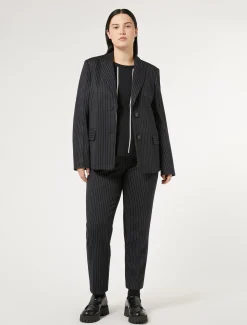 Blazer aus Punto Milano Gewebe