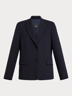 Blazer aus Punto Milano Jersey