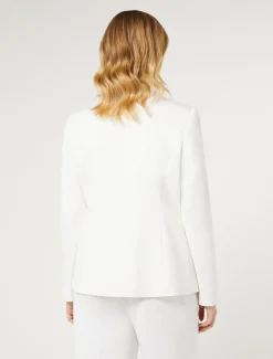 Blazer aus Punto Milano Jersey