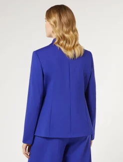Blazer aus Punto Milano Jersey