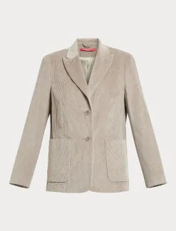 Blazer aus Samt