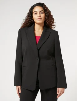 Blazer aus Stretchjersey