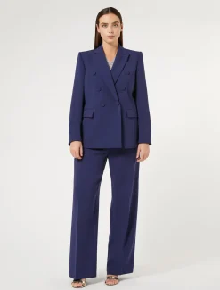 Blazer aus Triacetat-Cady