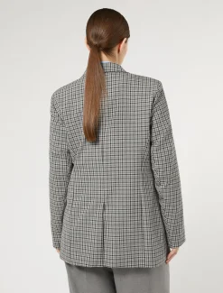 Blazer aus Viskosemischung