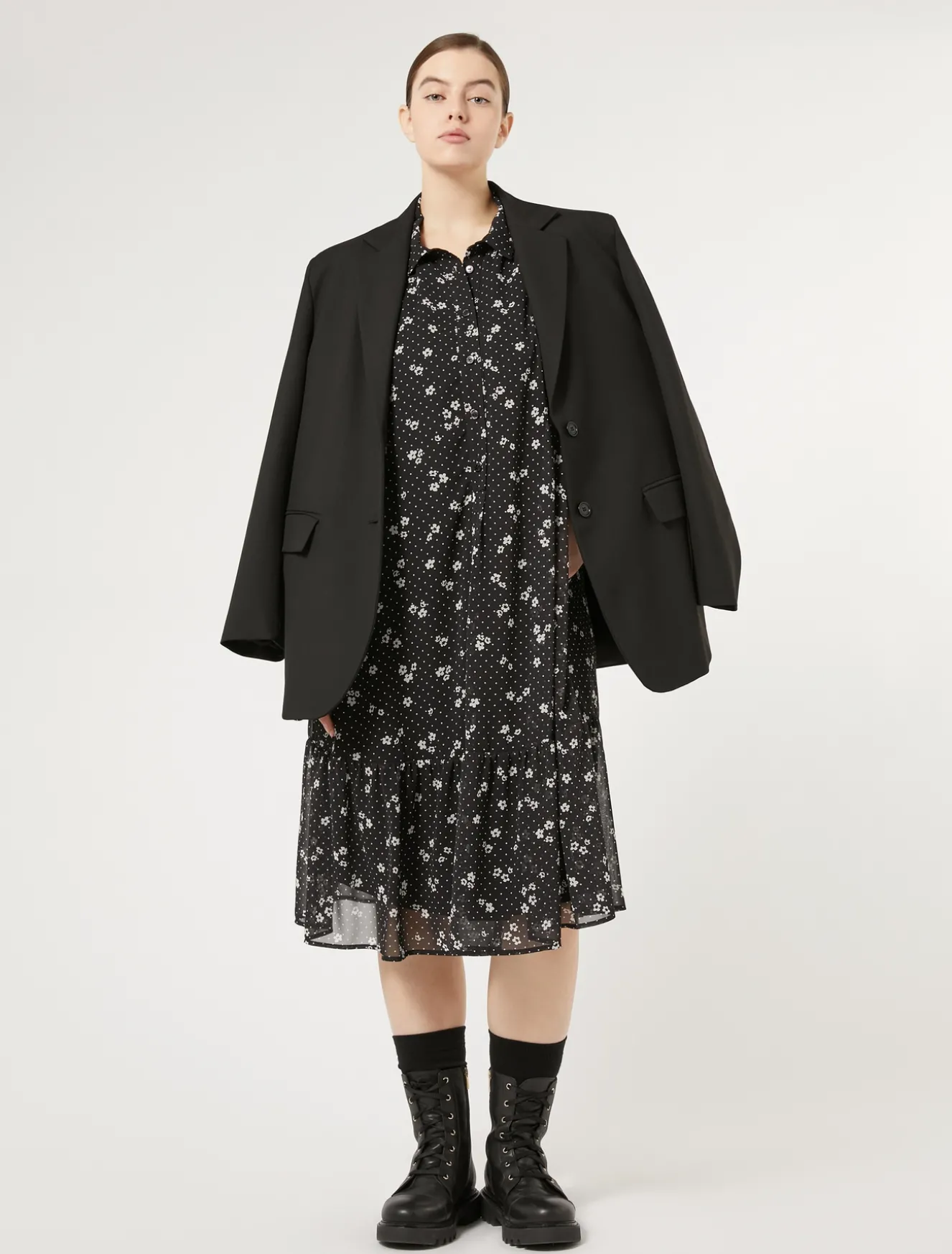 Blazer aus Viskosemischung