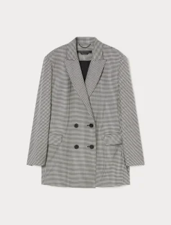 Blazer aus Wollbatavia mit Stretchanteil