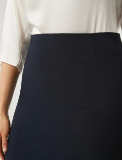 Bleistiftrock aus Cady