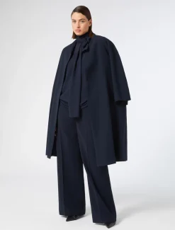 Bluse aus Crêpe-Georgette