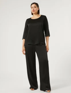 Bluse aus Seiden-Mix