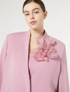 Brosche aus Seidenorganza