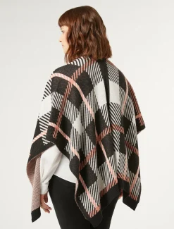 Cape aus Wollgemisch