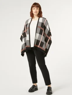 Cape aus Wollgemisch