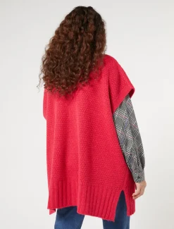 Cape aus Wollmischung