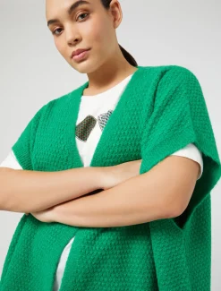 Cape aus Wollmischung