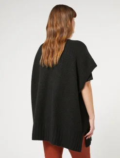 Cape aus Wollmischung