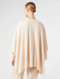 Cape aus Woll-Streichgarn