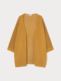 Cardigan aus Baumwollkrepp