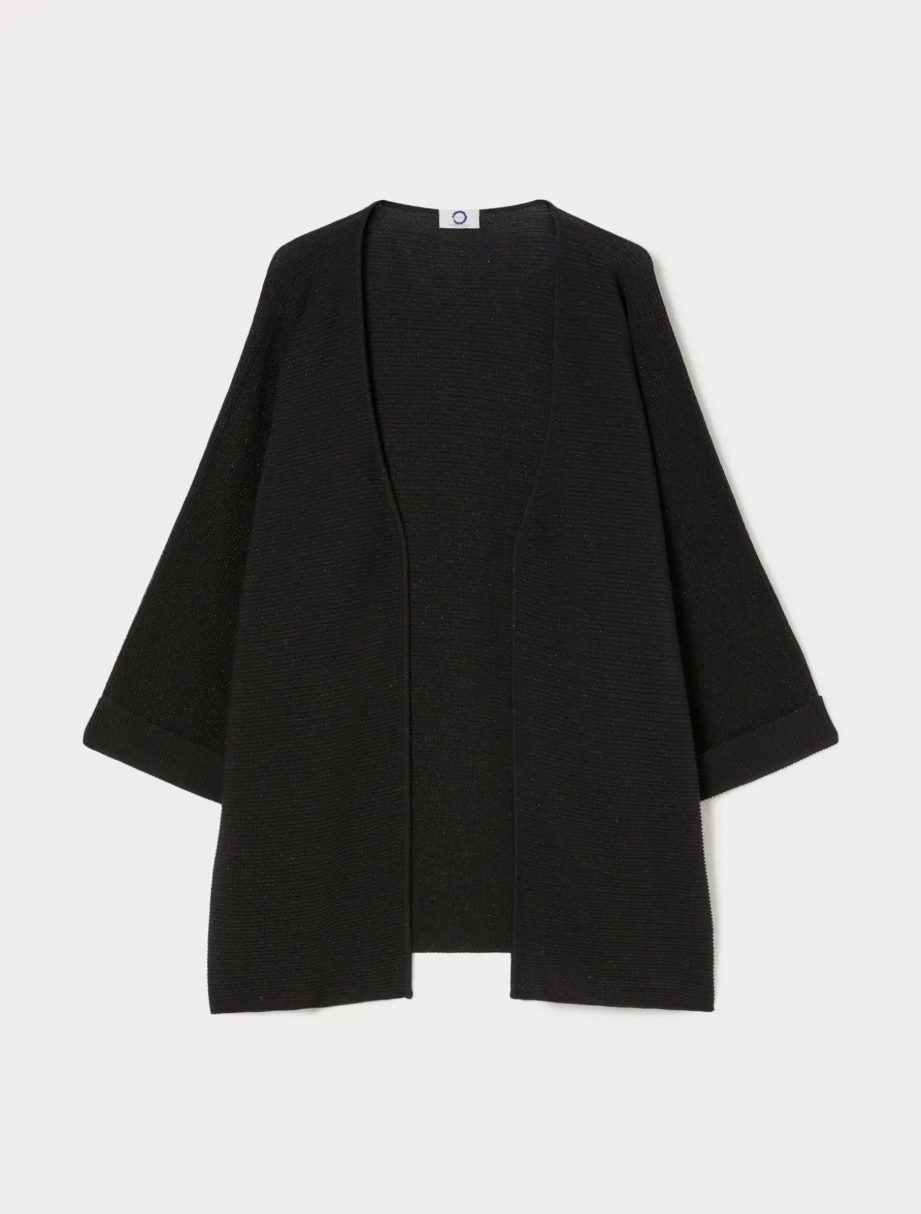 Cardigan aus Baumwollkrepp