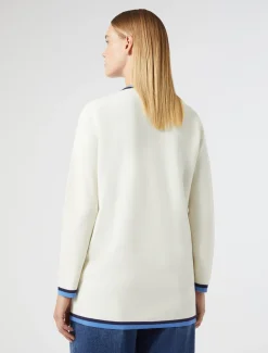 Cardigan aus Modal-Baumwolle