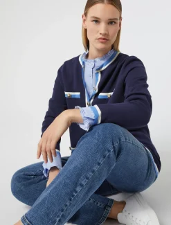 Cardigan aus Modal-Baumwolle