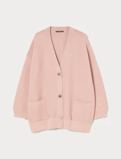 Cardigan aus Neoprengarn