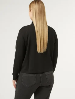 Cardigan aus Viskose mit Stretchanteil