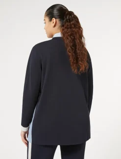 Cardigan aus Viskose mit Stretchanteil