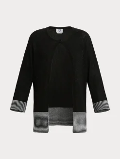 Cardigan aus Viskose und Lurex