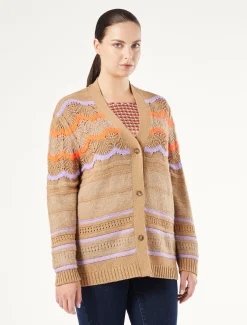 Cardigan aus Wollgemisch