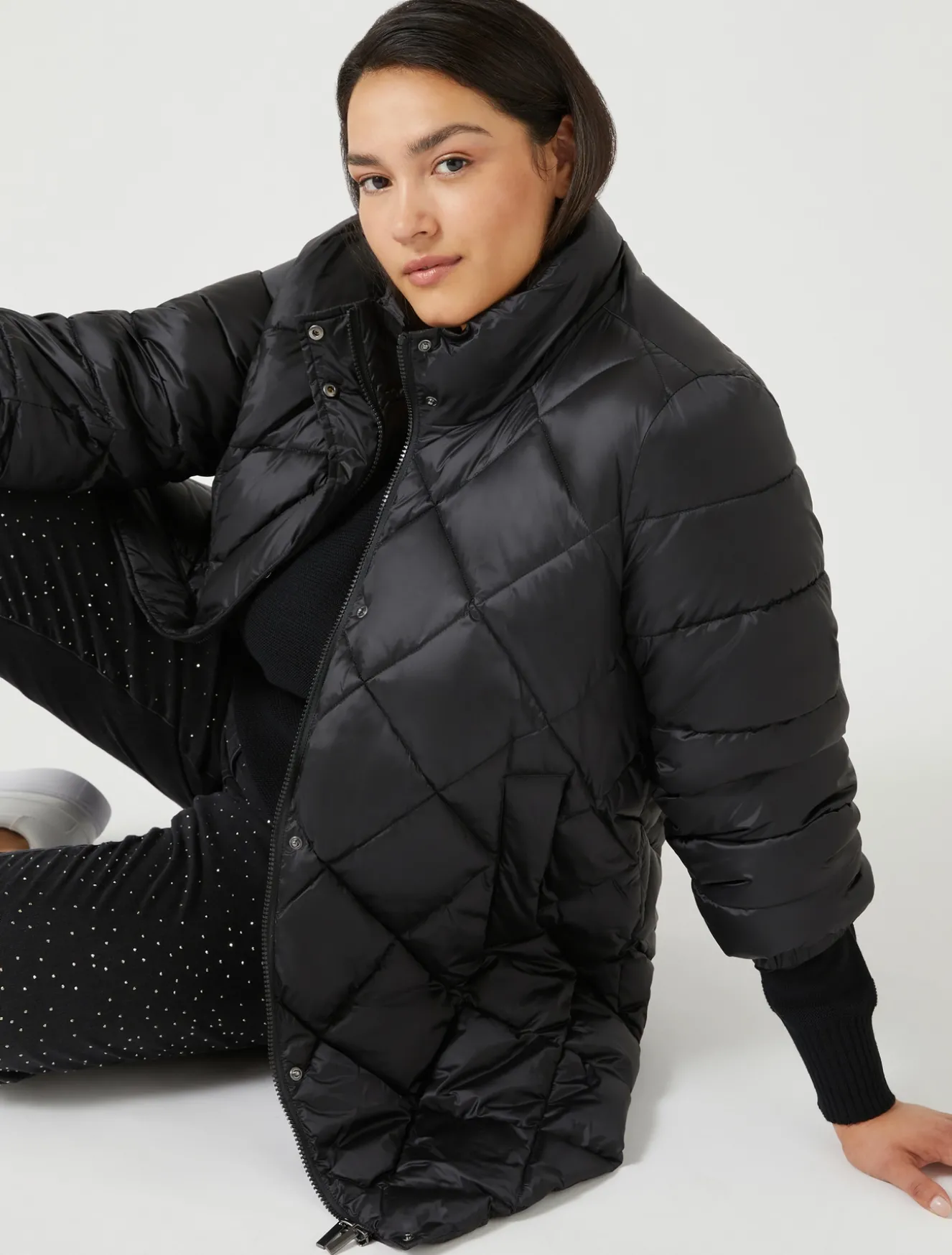 Daunenjacke aus Funktionsgewebe