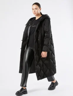 Daunenjacke aus Satin