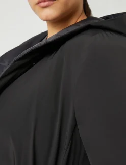 Daunenjacke aus Taft und wasserabweisendem Nyloncanvas