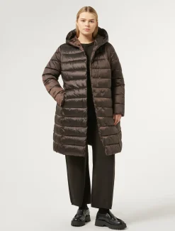 Daunenjacke aus wasserabweisendem Nyloncanvas