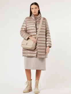 Daunenjacke aus wasserabweisendem Canvas