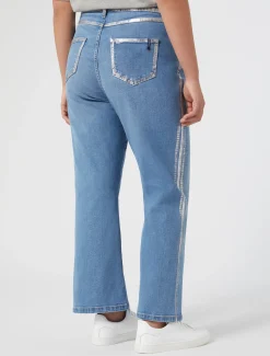 Flare Jeans aus Denim