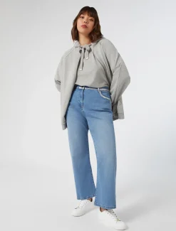 Flare Jeans aus Denim