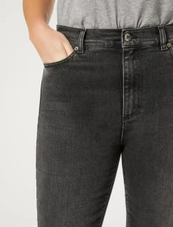 Flare-Jeans aus Stretch-Denim