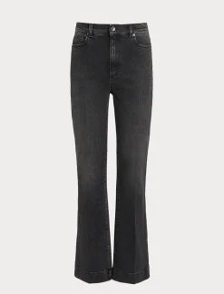 Flare-Jeans aus Stretch-Denim