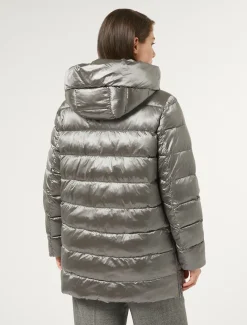 Gedoppelte Robenjacke aus wasserabweisendem Canvas