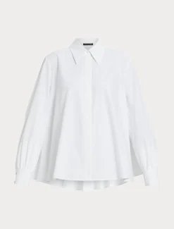 Hemdbluse aus Baumwolle