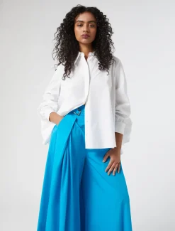 Hemdbluse aus Baumwolle