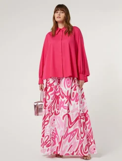 Hemdbluse aus Baumwolle