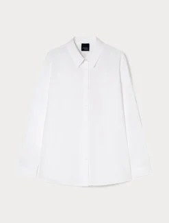 Hemdbluse aus Baumwollpopeline